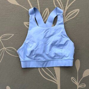 lululemon, size 6 periwinkle sports bra
